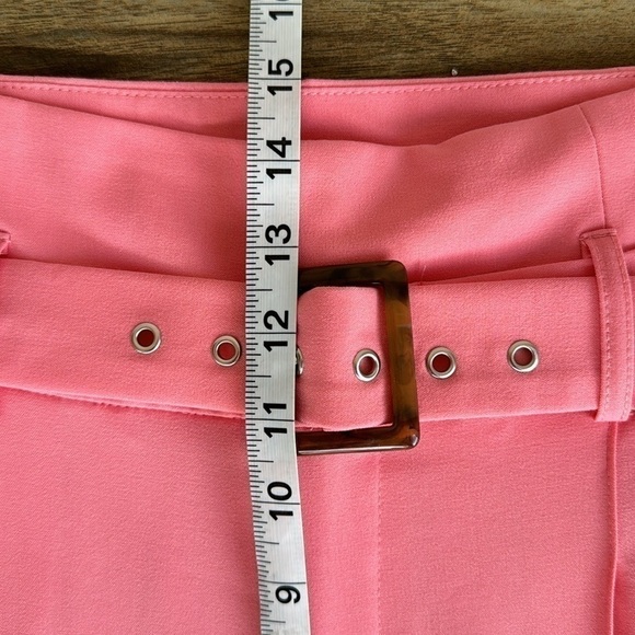 NWT Venus Straight Leg Belted Trousers in Pink, 2 - Picture 5 of 13